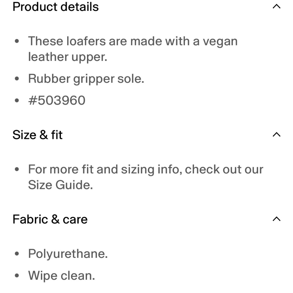 Woman’s Vegan leather loafers - Picture 8 of 9